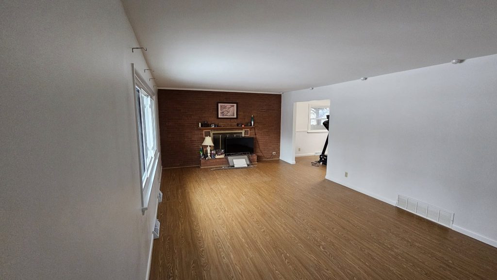 Freshly Painted Living Room