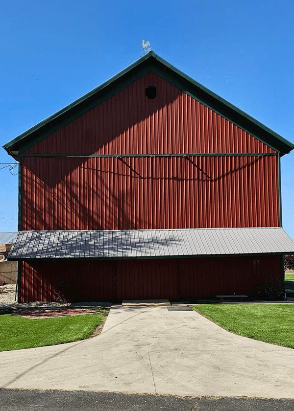 Barn Event Venue Before Painting