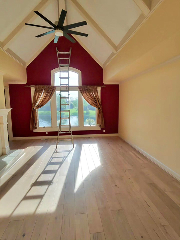 Interior Home Vaulted Ceiling